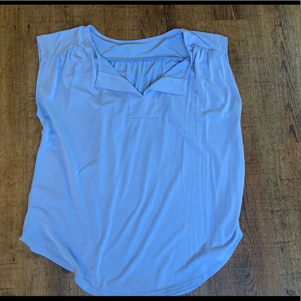 LOFT Outlet size S, pale purple dress shirt